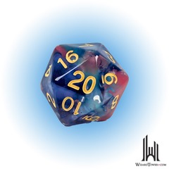 XL D20: Coral Reef With Symbol 30MM